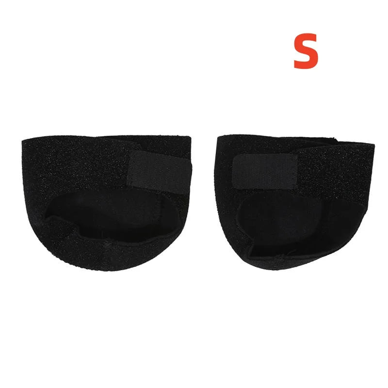 Silicone Gel Heel Cups – Cushioned Insoles for Men & Women Silicone Heel Cups Richie's Black S