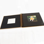 6 Inch Scrapbook Photo Album – 20 Pages, Window Cover Design Scrapbook Photo Album Richie's