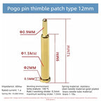 DIP SMD Double Spring PCB Pogo Pin Connectors 20/50/100 Pcs