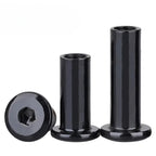 M2–M6 Black 304 Stainless Hex Socket Flat Head Cap Nuts Stainless Cap Nut Richie's