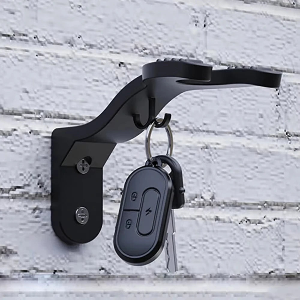 Wall Mount Helmet Hook Rack – Multipurpose Jacket & Bag Hanger Wall Mount Hook Rack Richie's
