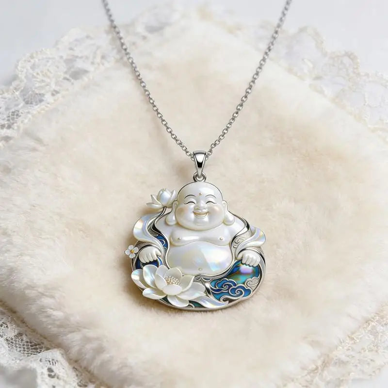 Nine-Tailed Fox Enamel Pendant Necklace | Chinese Mythology Enamel Pendant Necklace Richie's A1