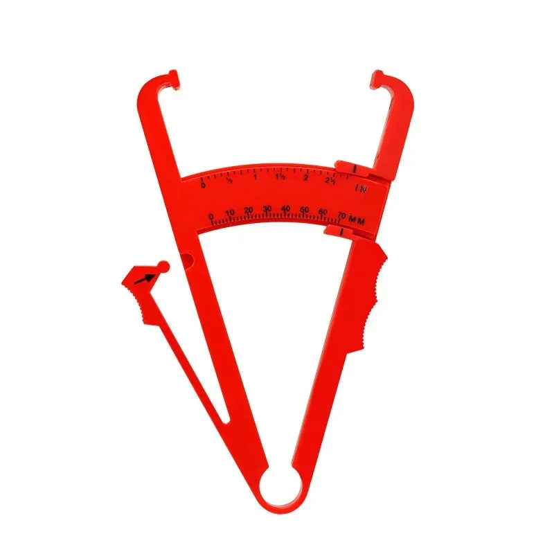 FTBTOC Skinfold Body Fat Caliper with Measurement Chart Body Fat Caliper Richie's