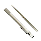 Diamond Pen Hook & Knife Sharpener – Portable Outdoor Tool Hook & Knife Sharpener Richie's Double Head Silver M