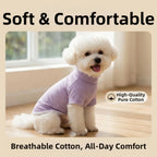 Thermal Fleece Dog Sweatshirt – Stripe Puppy Pullover S/M/L Dog Sweatshirt Richie's