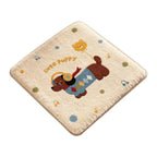 Cute Cartoon Chair Cushion 40x40cm Plush Imitation Cashmere Seat Pad Chair Seat Cushion Richie's Style 3