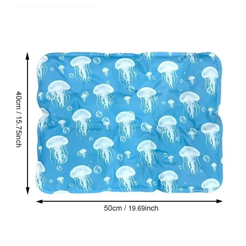 Self-Cooling Gel Mat for Dogs & Cats – 3 Sizes, Non-Toxic Pet Cooling Mat Richie's A5