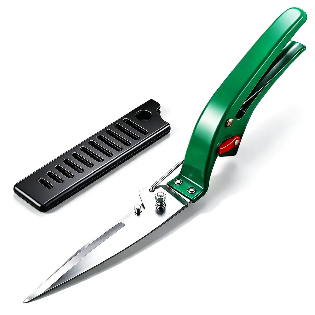 Compact Garden Grass Shears – Manganese Steel Curved Handle Garden Grass Shears Richie's