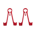 2-Pack Ergonomic Multimeter Probe Holder Clips – One-Hand Use Probe Holder Clip Richie's Red-2Pcs