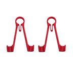 2-Pack Ergonomic Multimeter Probe Holder Clips – One-Hand Use Probe Holder Clip Richie's Red-2Pcs