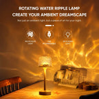 Ocean Wave Projector Lamp – 16 Color Rechargeable LED Night Light LED Projector Lamp Richie's