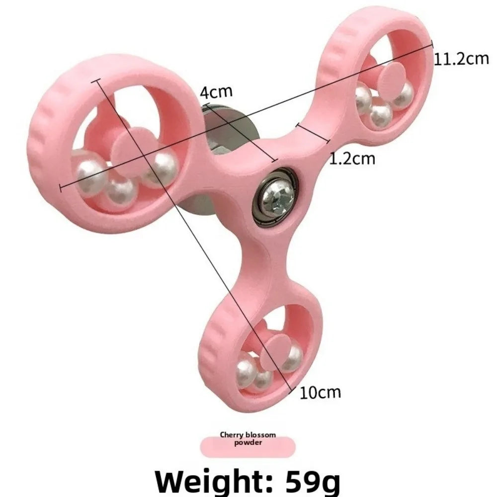 Rotating Spinner Wheel Bird Toy – Parrot, Cockatiel & Budgie Bird Enrichment Toy Richie's Pink