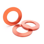 10Pcs DIN7603 Copper Sealing Washers M4–M10 Flat Crush Seal Ring Copper Sealing Washers Richie's