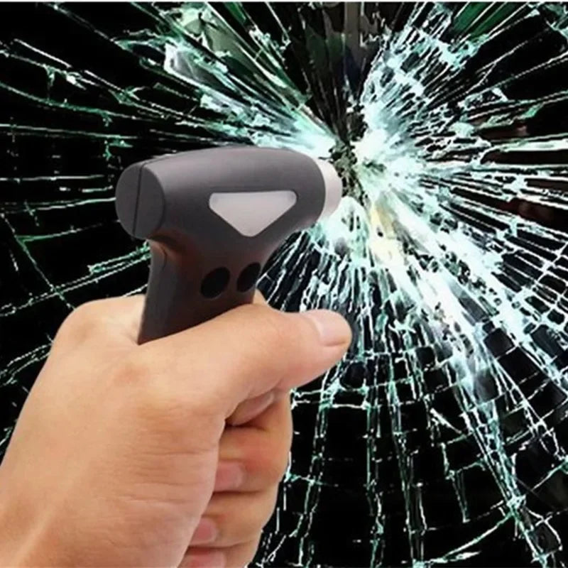 FATCOOL Mini Car Emergency Hammer – Seatbelt Cutter & Window Breaker Car Emergency Tool Richie's