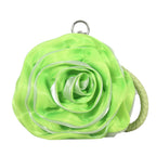 Vintage Floral Rose Evening Clutch Bag | Bridal Wedding Purse Evening Clutch Bag Richie's green