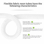 5M 200-LED RGBIC Neon Strip WS2812B IP67 Smart Flexible Light Smart LED Strip Light Richie's
