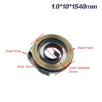 Spiral Coil Torsion Spring 0.7–1.5mm Alloy Steel Scroll Spring Torsion Coil Spring Richie's A5