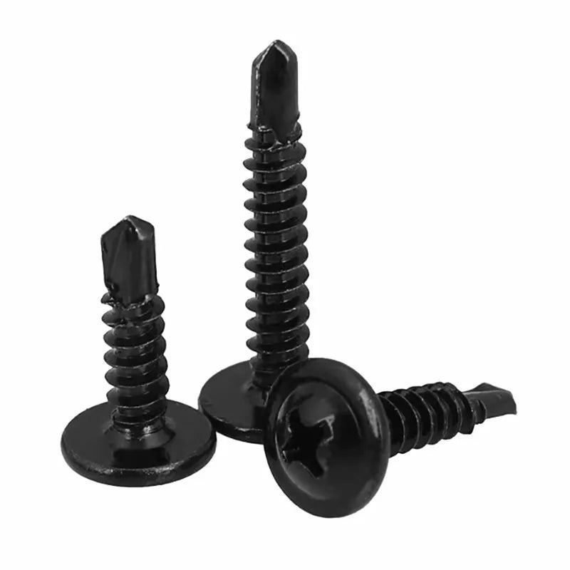 M4.2 M4.8 Black 410 Stainless Steel Self-Tapping Washer Screws Self-Tapping Screws Richie's