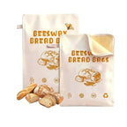 Reusable Beeswax Bread Bag – Organic Linen Sourdough Storage Bread Storage Bag Richie's 3