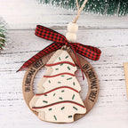 Wooden Apple Christmas Ornaments – Handcrafted Tree Decor Christmas Tree Ornaments Richie's
