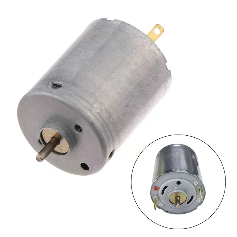 RS360SH DC 12V–24V Carbon Brush Micro Motor 13800RPM DIY DC Micro Motor Richie's