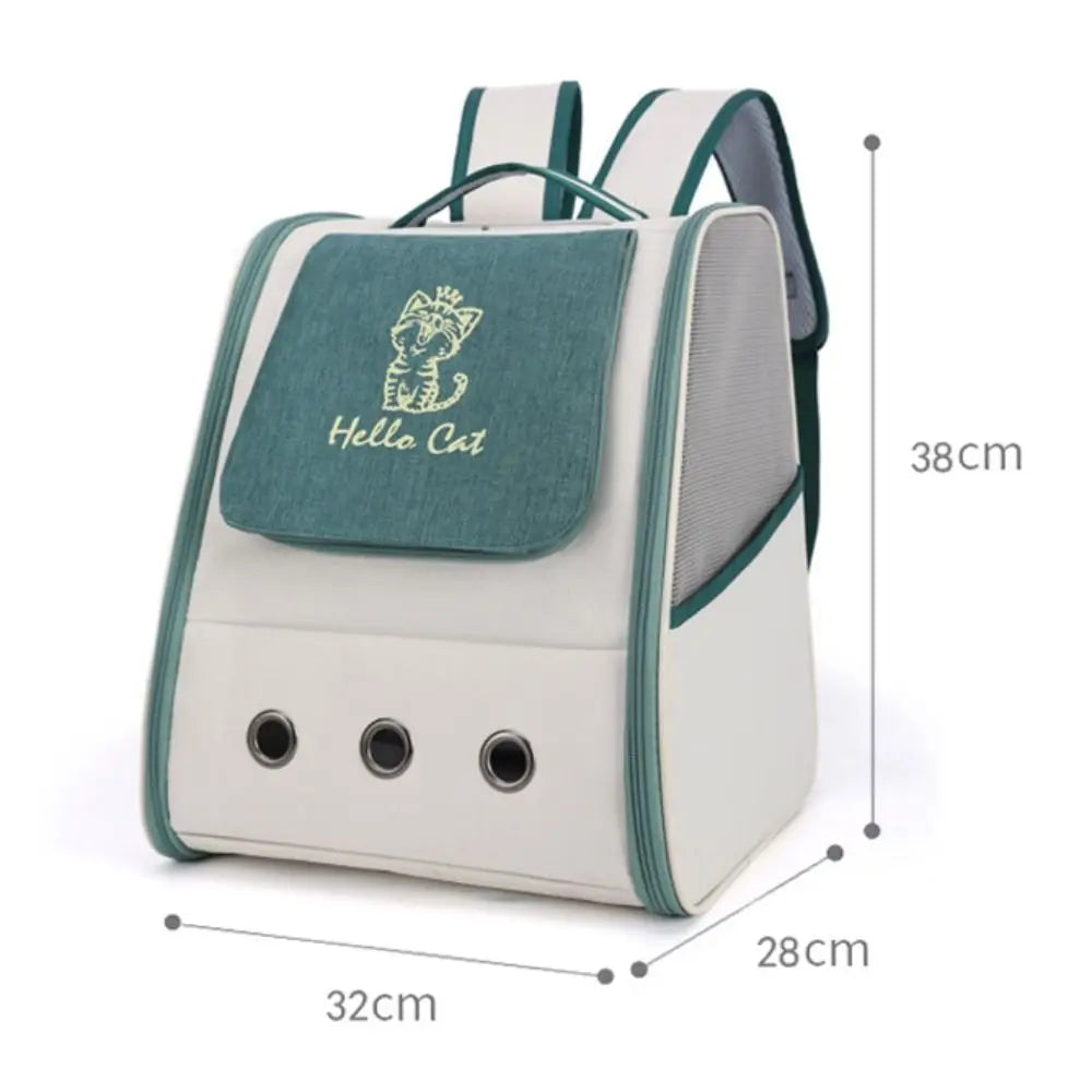 Oxford Pet Backpack – Breathable Waterproof Cat Carrier Bag Pet Carrier Backpack Richie's