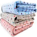 Ultra-Soft Coral Fleece Pet Blanket for Cats & Dogs | 3 Sizes Pet Bed Blanket Richie's