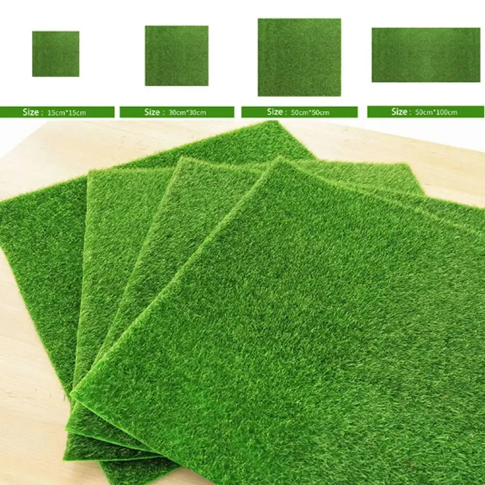 Washable Artificial Grass Mat – Fake Turf for DIY Landscaping Artificial Grass Mat Richie's