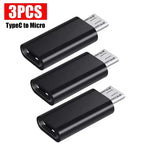 Micro USB to USB-C Adapter for Android – Samsung & Xiaomi USB-C Adapter Richie's 3PCS-TypeC to Micro1