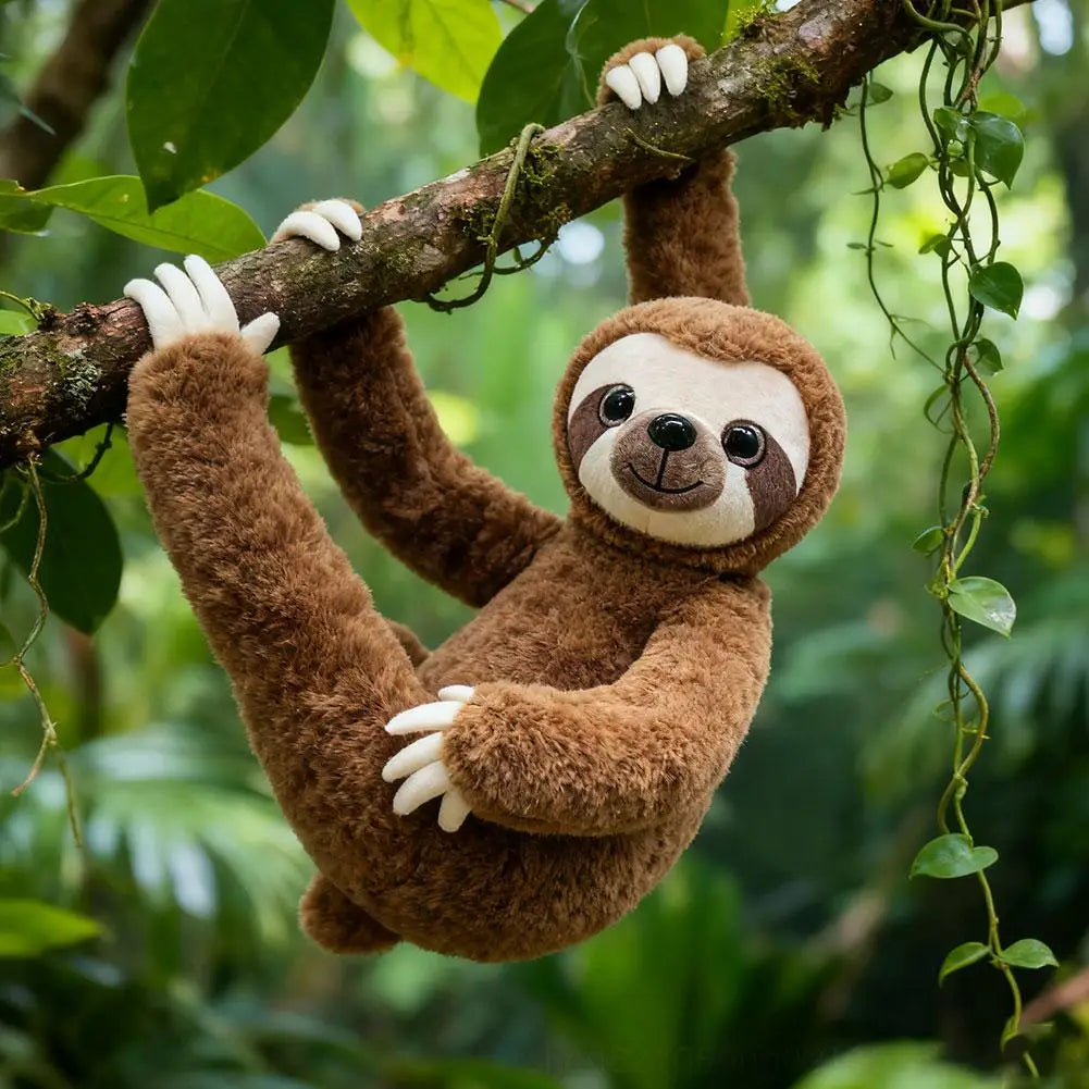 Sloth Stuffed Animal Set – 10" Plush Sloth with 4 Baby Sloths Stuffed Animal Set Richie's