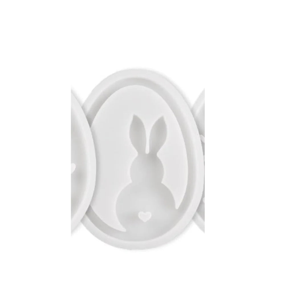 Silicone Easter Bunny Resin Mold – DIY Hollow Lamp Mould Resin Craft Mold Richie's 3