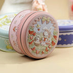 Round Cookie Tin Box | 3D Cartoon Candy Storage Can Cookie Tin Box Richie's 7 1Pc