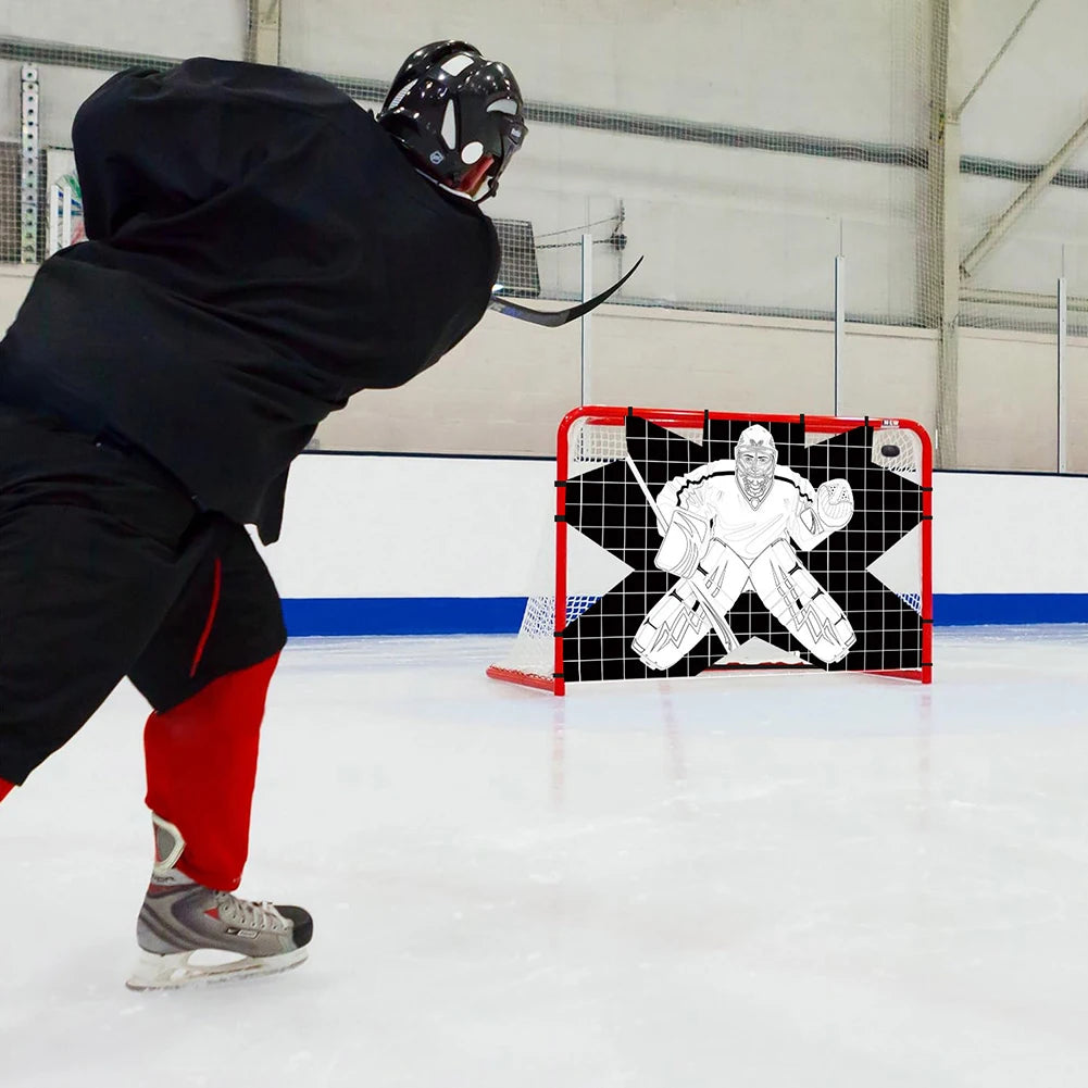 Hockey Goalie Training Target Net – Accuracy Practice Aid Hockey Training Net Richie's