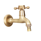 Retro European All-Copper Outdoor Cold Water Faucet | Sink Tap Cold Water Faucet Richie's