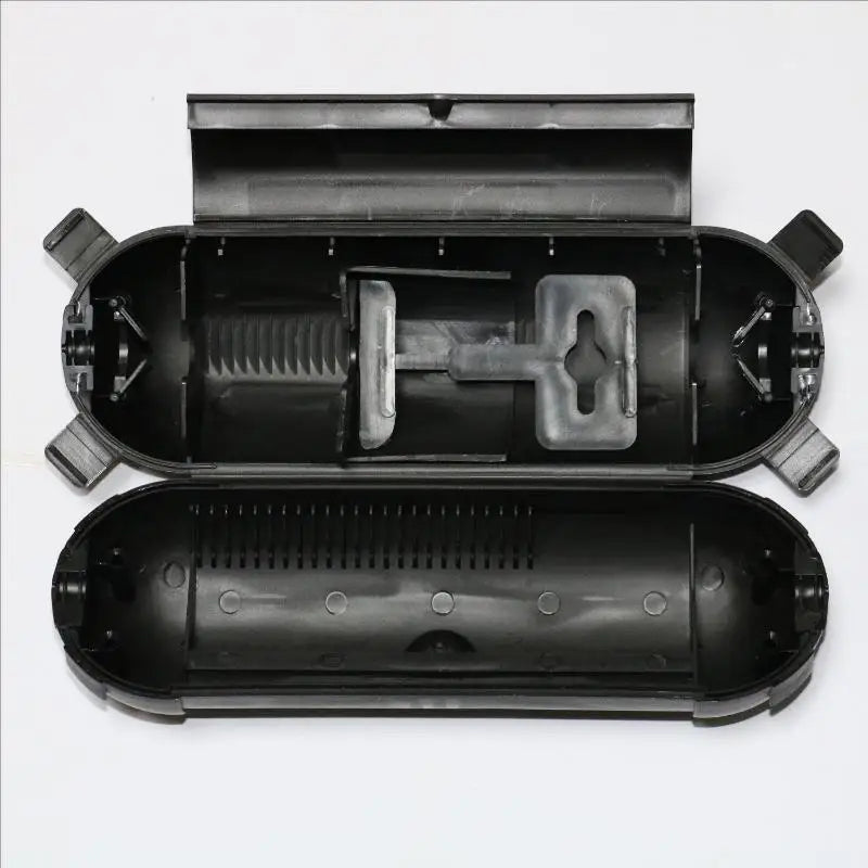Waterproof Outdoor Cable Junction Box – Dustproof ABS Electrical Junction Box Richie's Black with buckle