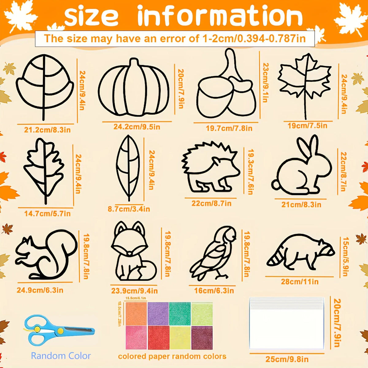 DIY Autumn Wreath Craft Kit – Fall Thanksgiving Christmas Gift DIY Craft Kit Richie's
