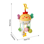 Christmas Baby Plush Rattle Toy – Stroller, Crib & Car Seat Baby Plush Rattle Toy Richie's QBX201 Chicken