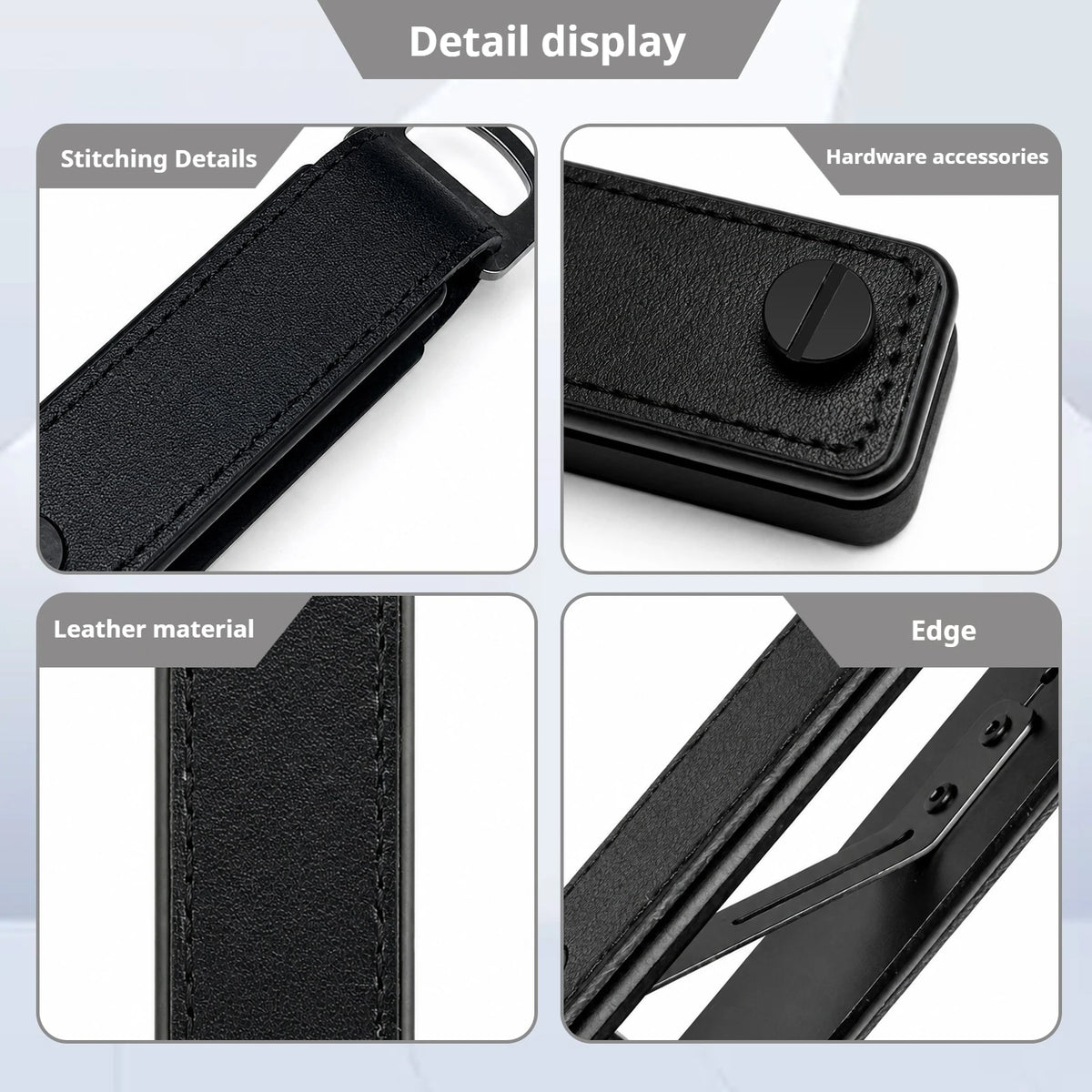 ZEEKER Genuine Leather Key Organizer – Silent EDC Key Holder Leather Key Organizer Richie's