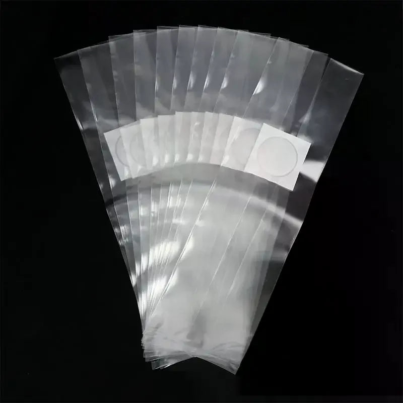 Mushroom Cultivation Bags 10Pcs Transparent Grow Bags Filter Patch Mushroom Grow Bags Richie's Default Title