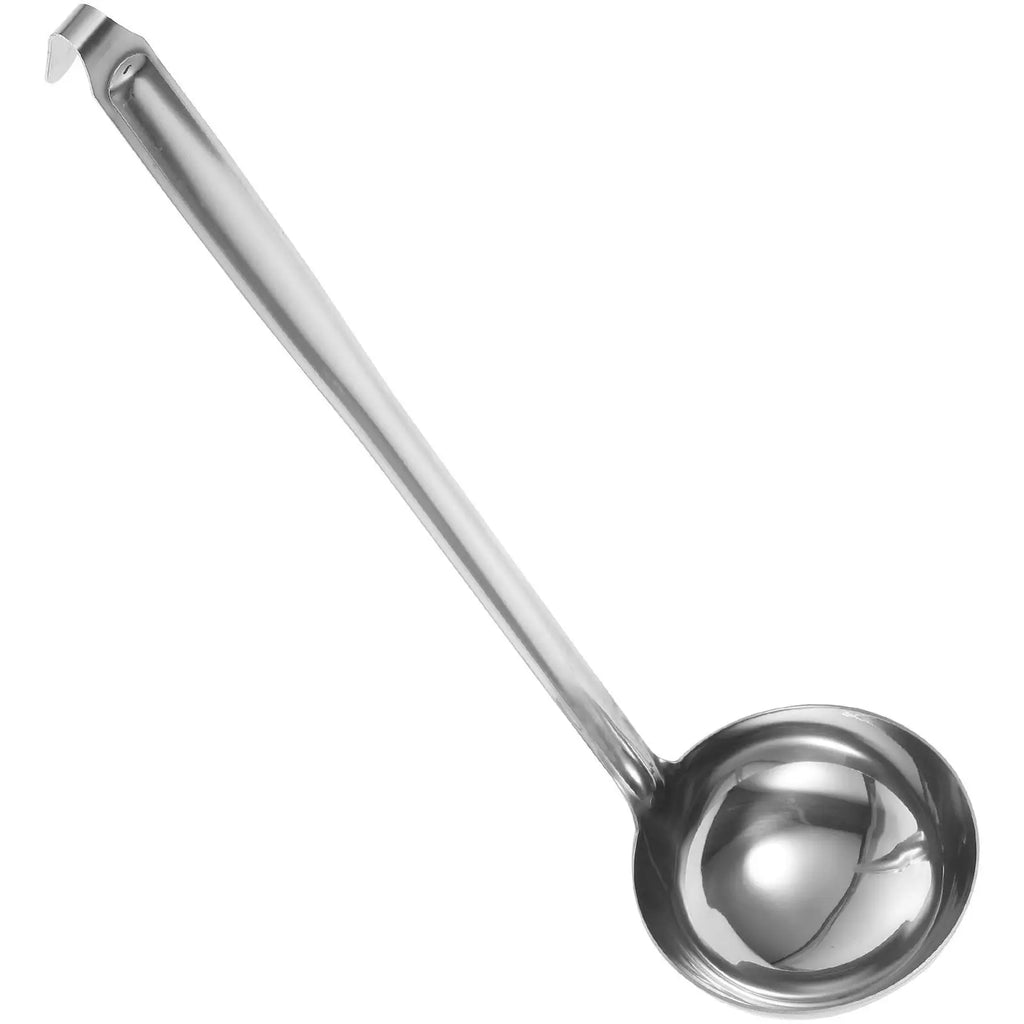 Stainless Steel Soup Ladle with Long Handle & Hanging Hook Soup Ladle Richie's