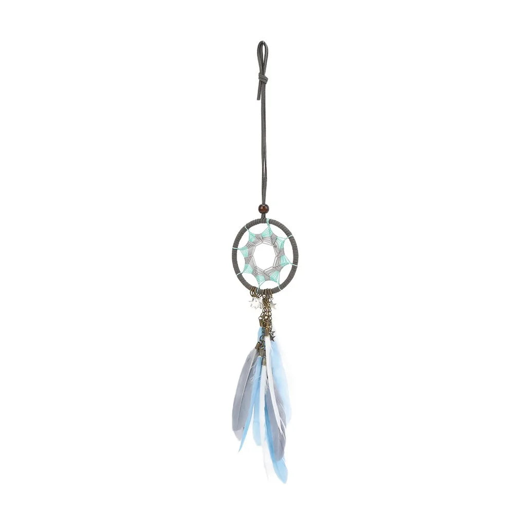 Handmade Vintage Dream Catcher Pendant – Car & Home Decor Dream Catcher Pendant Richie's Light Grey