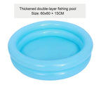 60cm Inflatable Baby Paddling Pool – Portable Round Kids Pool Inflatable Paddling Pool Richie's 1PC