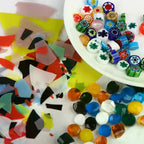 28g Opal Confetti Glass for DIY Jewelry & Fused Glass Art Jewelry Making Glass Richie's