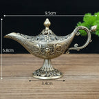 Alloy Incense Burner Carved Hollow Sandalwood Plate Holder Incense Burner Richie's J