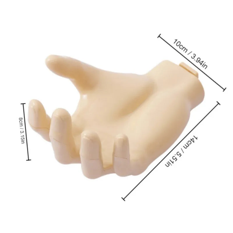 Hand Shape Wall Hook – Decorative Soap Holder & Organizer Decorative Wall Hook Richie's