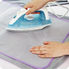 Heat-Resistant Ironing Mat with Hooks – Washable Polyester Ironing Mat Richie's