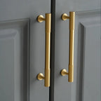 Solid Brass Cabinet Handles Vertical Fluting Drawer Pulls Cabinet Drawer Pulls Richie's
