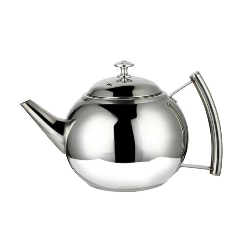 Stainless Steel Teapot Kettle 1L–2L with Filter | Gas & Induction Stovetop Tea Kettle Richie's