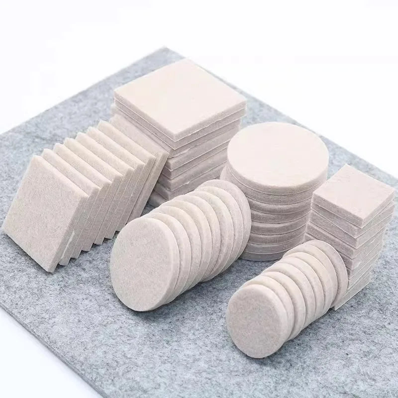 Felt Chair Leg Pads 5mm Self-Adhesive Floor Scratch Protectors Furniture Leg Pads Richie's