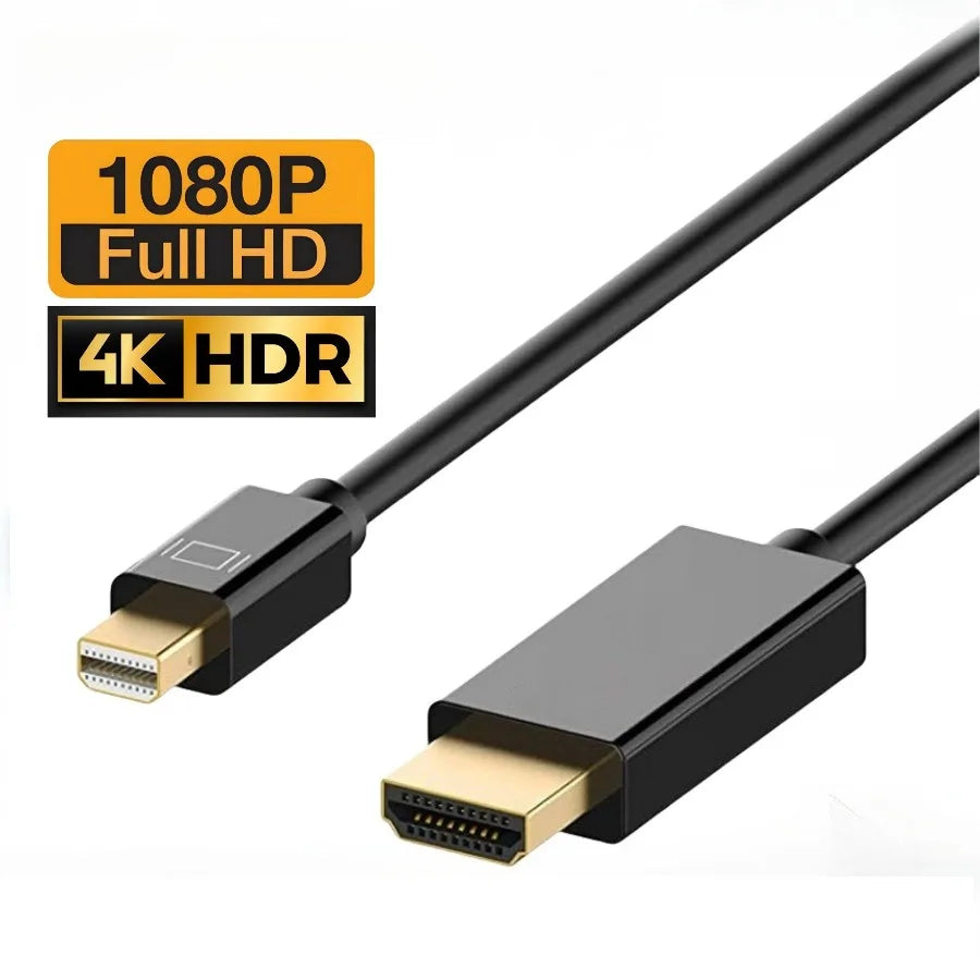 Mini DisplayPort to HDMI Cable 1.8M – 1080p Mac Adapter Display Cable Adapter Richie's
